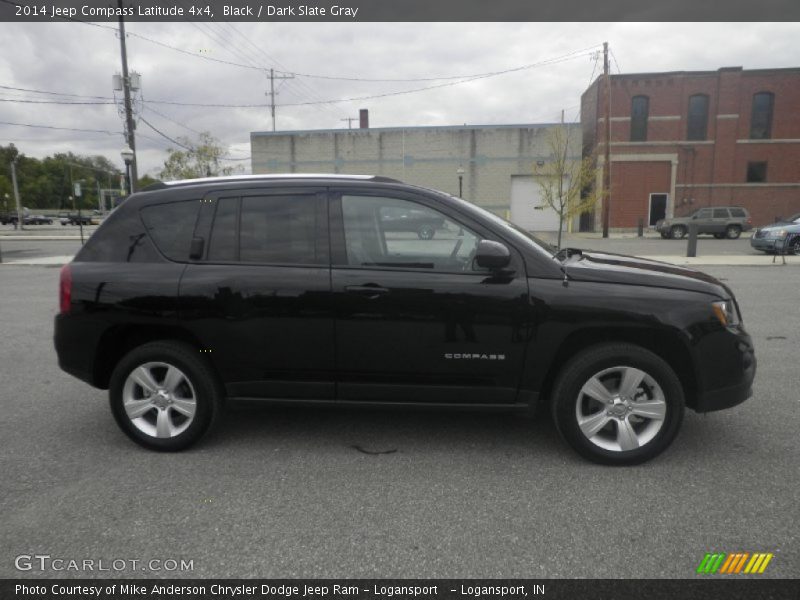 Black / Dark Slate Gray 2014 Jeep Compass Latitude 4x4