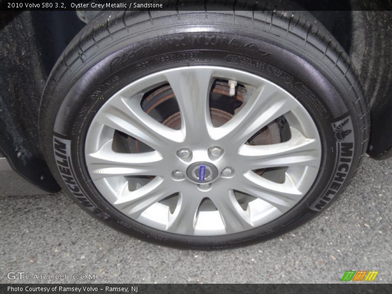 Oyster Grey Metallic / Sandstone 2010 Volvo S80 3.2