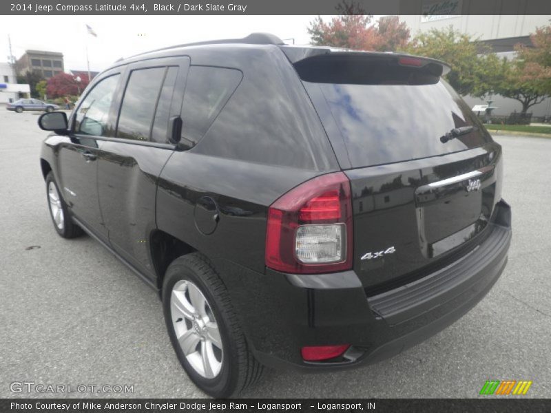 Black / Dark Slate Gray 2014 Jeep Compass Latitude 4x4