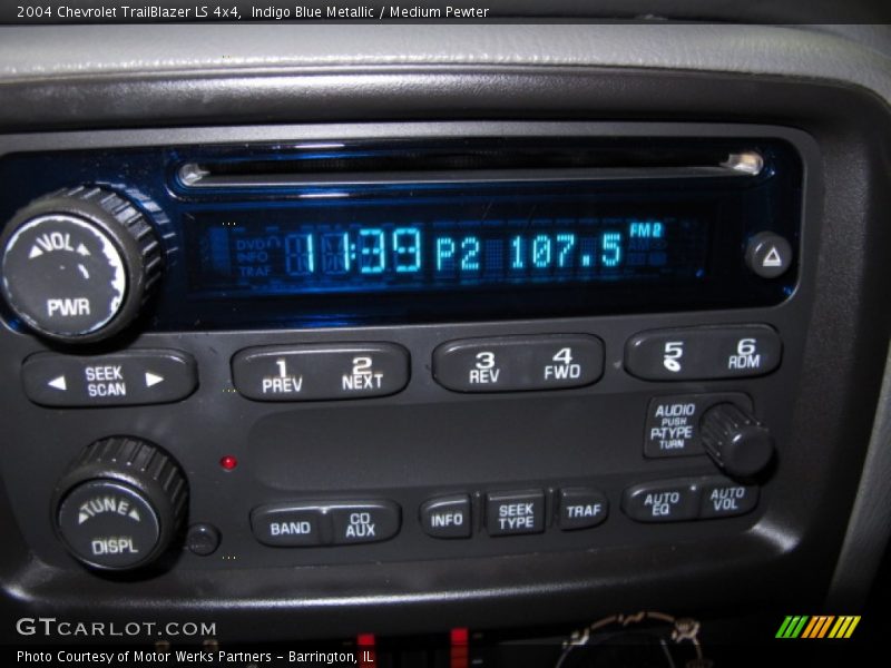 Indigo Blue Metallic / Medium Pewter 2004 Chevrolet TrailBlazer LS 4x4