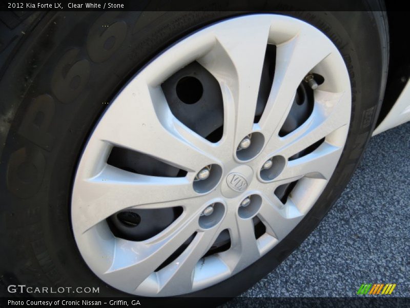 Clear White / Stone 2012 Kia Forte LX