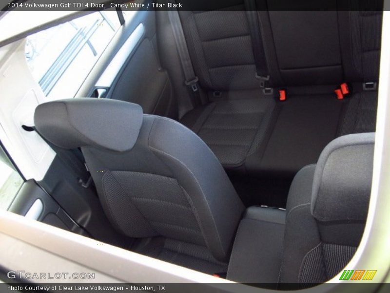 Candy White / Titan Black 2014 Volkswagen Golf TDI 4 Door