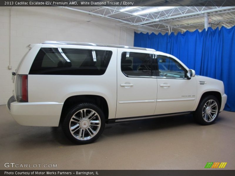  2013 Escalade ESV Premium AWD White Diamond Tricoat