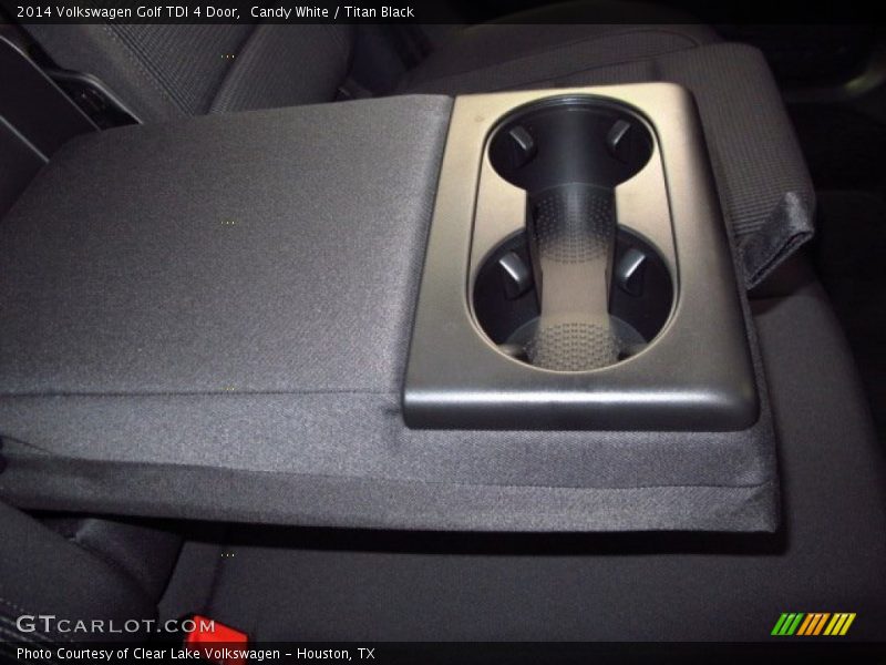 Candy White / Titan Black 2014 Volkswagen Golf TDI 4 Door