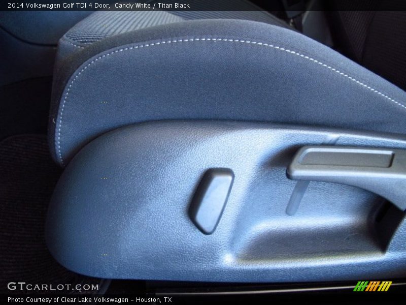 Candy White / Titan Black 2014 Volkswagen Golf TDI 4 Door
