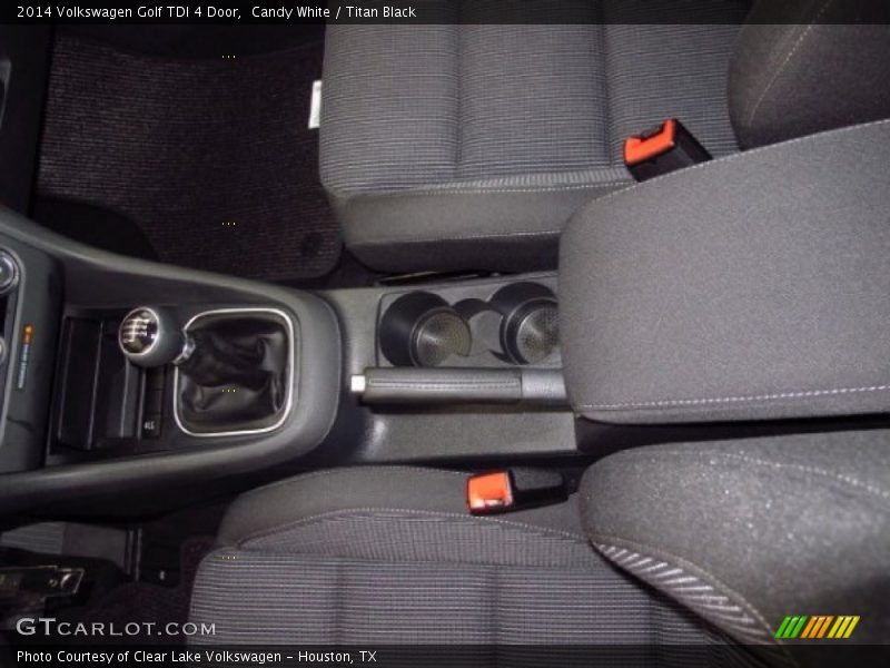 Candy White / Titan Black 2014 Volkswagen Golf TDI 4 Door