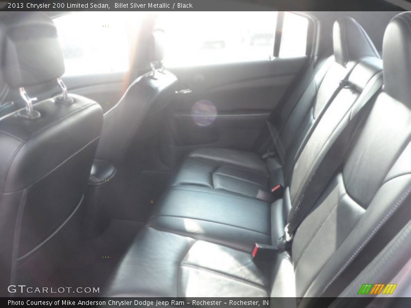 Billet Silver Metallic / Black 2013 Chrysler 200 Limited Sedan