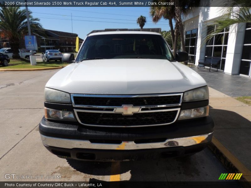 Summit White / Dark Charcoal 2006 Chevrolet Silverado 1500 Work Truck Regular Cab 4x4