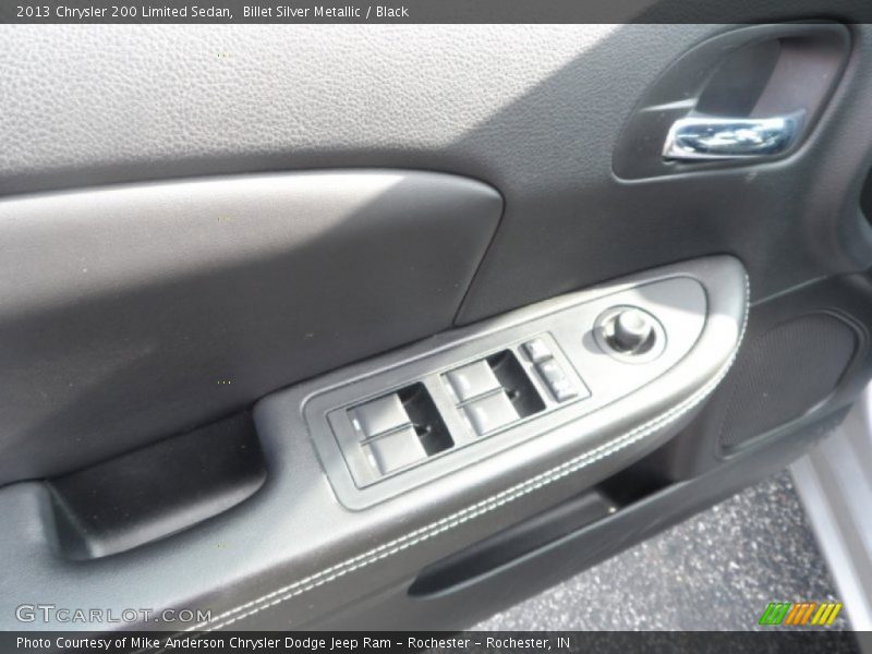 Billet Silver Metallic / Black 2013 Chrysler 200 Limited Sedan