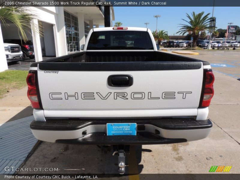 Summit White / Dark Charcoal 2006 Chevrolet Silverado 1500 Work Truck Regular Cab 4x4