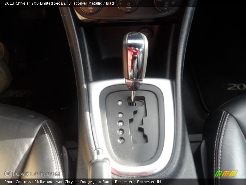 Billet Silver Metallic / Black 2013 Chrysler 200 Limited Sedan