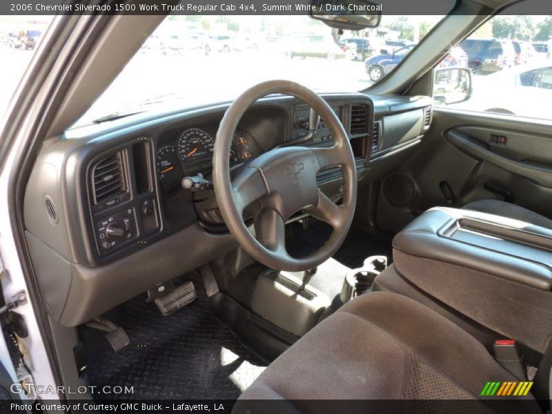 Summit White / Dark Charcoal 2006 Chevrolet Silverado 1500 Work Truck Regular Cab 4x4
