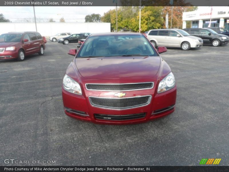Red Jewel / Ebony 2009 Chevrolet Malibu LT Sedan