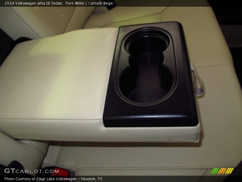 Pure White / Cornsilk Beige 2014 Volkswagen Jetta SE Sedan