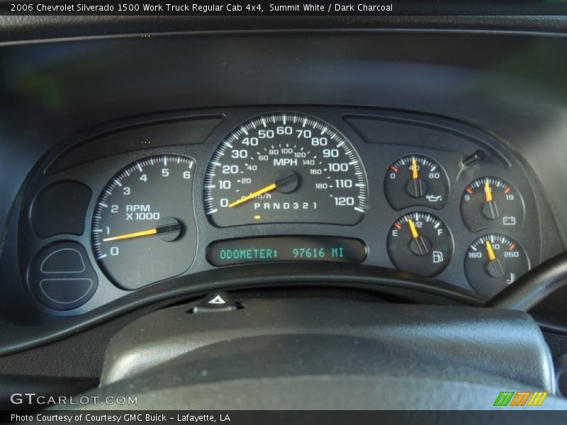 Summit White / Dark Charcoal 2006 Chevrolet Silverado 1500 Work Truck Regular Cab 4x4