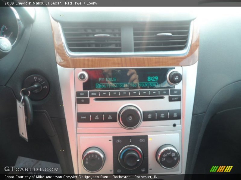 Red Jewel / Ebony 2009 Chevrolet Malibu LT Sedan