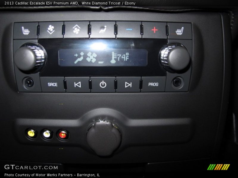 Controls of 2013 Escalade ESV Premium AWD