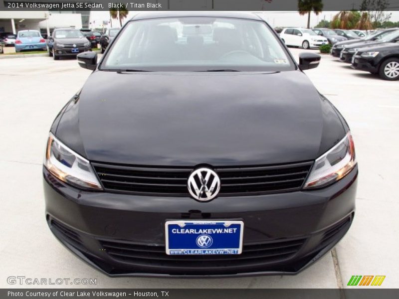 Black / Titan Black 2014 Volkswagen Jetta SE Sedan