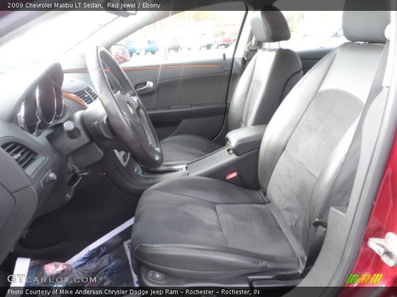 Red Jewel / Ebony 2009 Chevrolet Malibu LT Sedan