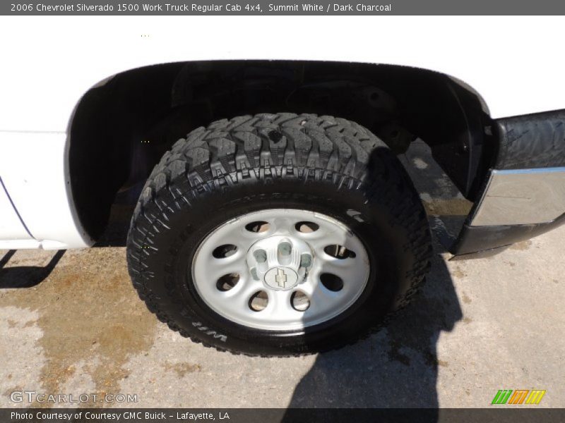 Summit White / Dark Charcoal 2006 Chevrolet Silverado 1500 Work Truck Regular Cab 4x4