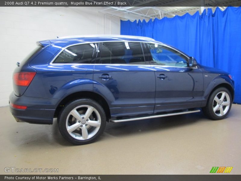 Mugello Blue Pearl Effect / Black 2008 Audi Q7 4.2 Premium quattro