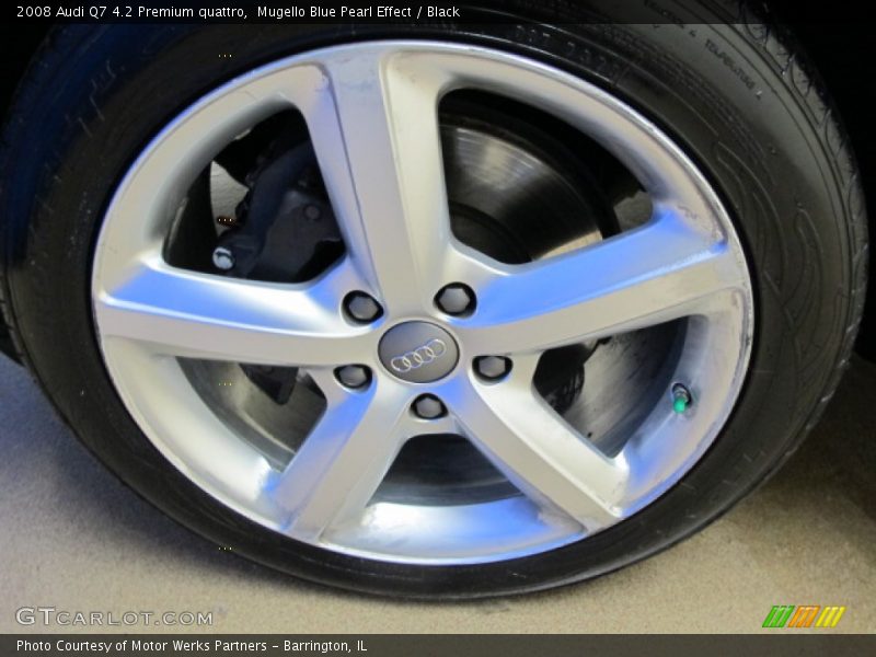 Mugello Blue Pearl Effect / Black 2008 Audi Q7 4.2 Premium quattro