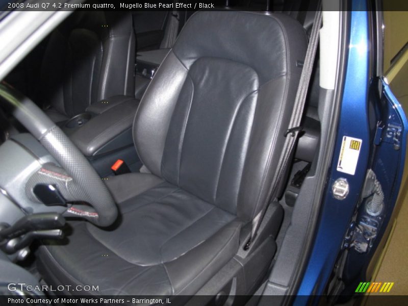 Mugello Blue Pearl Effect / Black 2008 Audi Q7 4.2 Premium quattro