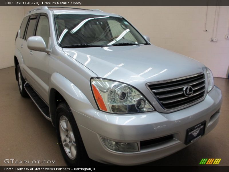 Titanium Metallic / Ivory 2007 Lexus GX 470