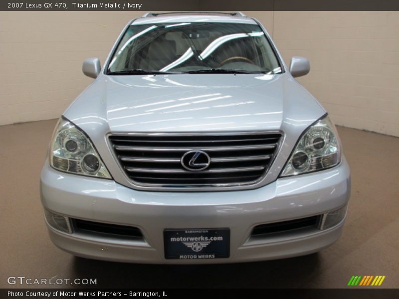 Titanium Metallic / Ivory 2007 Lexus GX 470