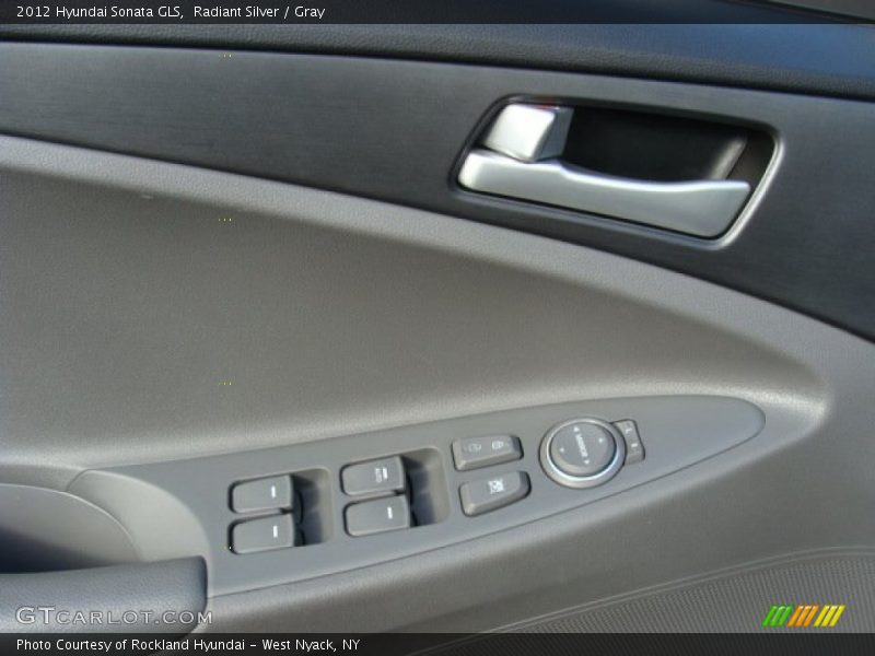 Radiant Silver / Gray 2012 Hyundai Sonata GLS