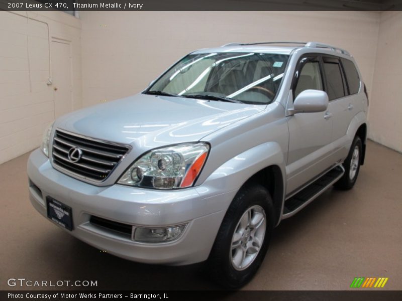 Titanium Metallic / Ivory 2007 Lexus GX 470