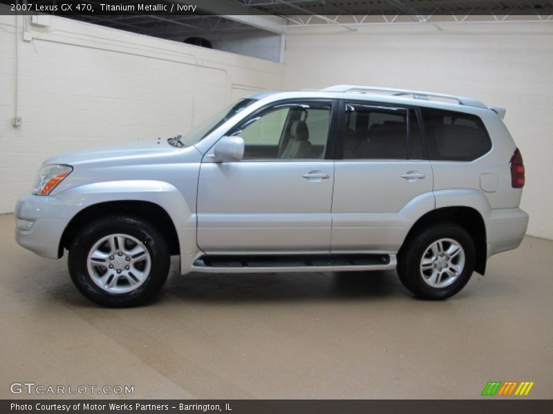 Titanium Metallic / Ivory 2007 Lexus GX 470