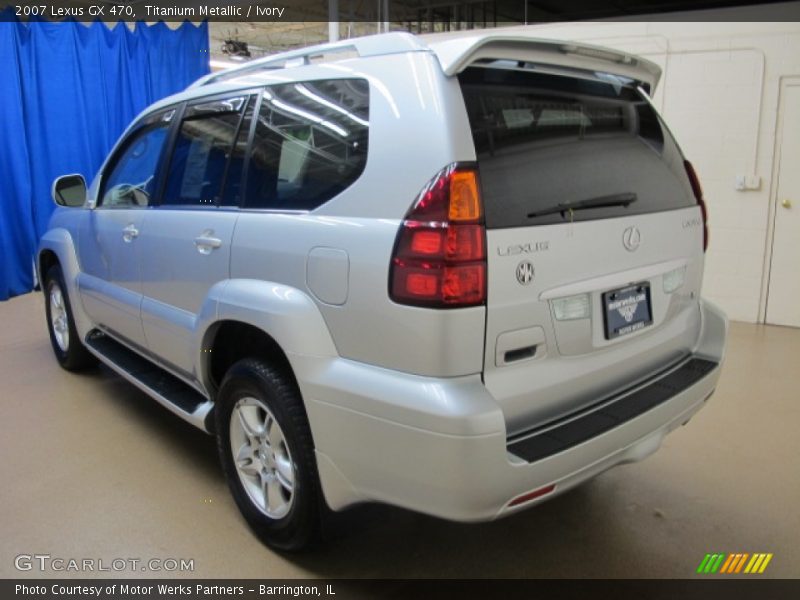 Titanium Metallic / Ivory 2007 Lexus GX 470