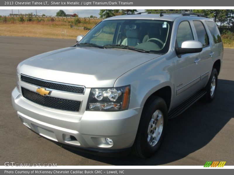 Silver Ice Metallic / Light Titanium/Dark Titanium 2013 Chevrolet Tahoe LT