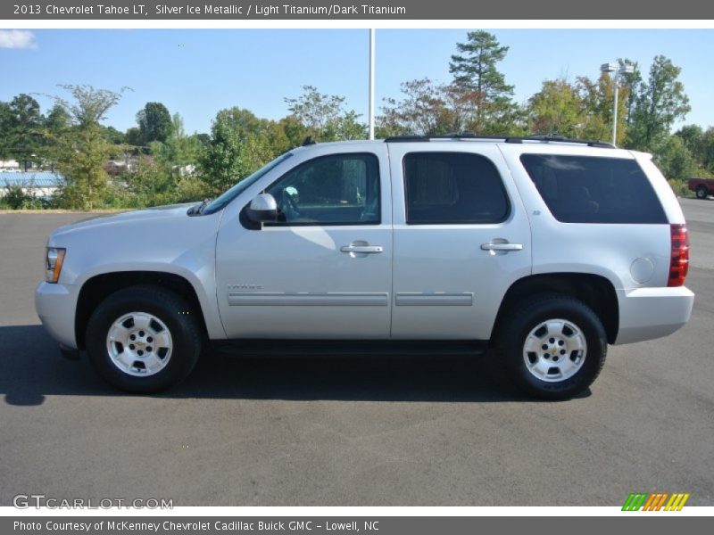 Silver Ice Metallic / Light Titanium/Dark Titanium 2013 Chevrolet Tahoe LT