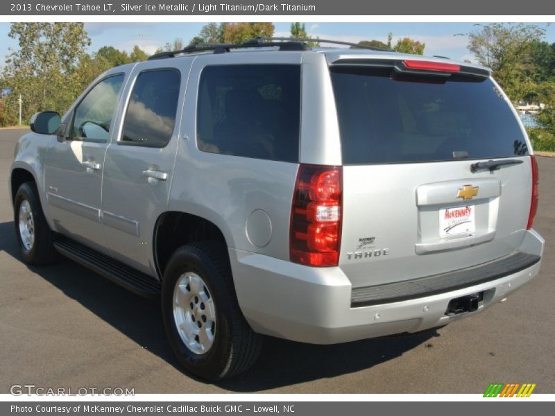 Silver Ice Metallic / Light Titanium/Dark Titanium 2013 Chevrolet Tahoe LT