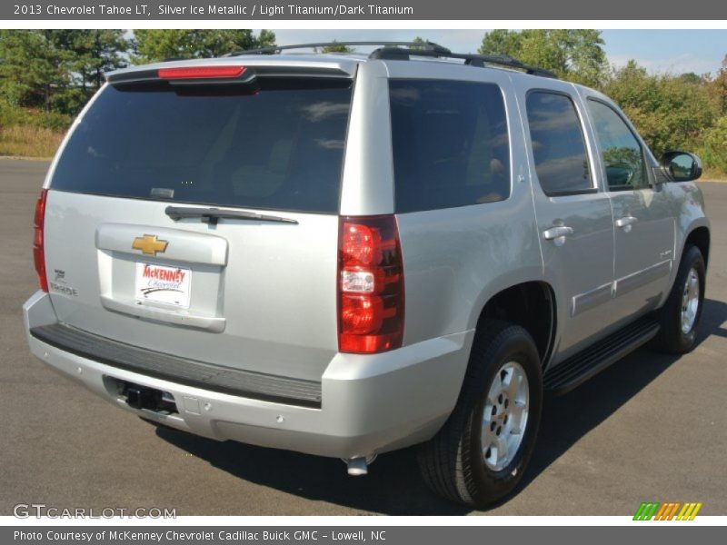 Silver Ice Metallic / Light Titanium/Dark Titanium 2013 Chevrolet Tahoe LT