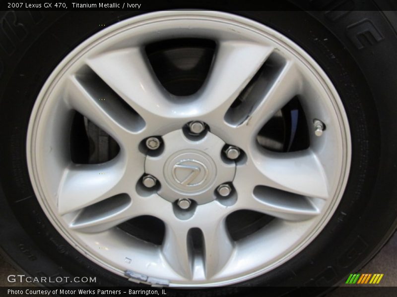Titanium Metallic / Ivory 2007 Lexus GX 470