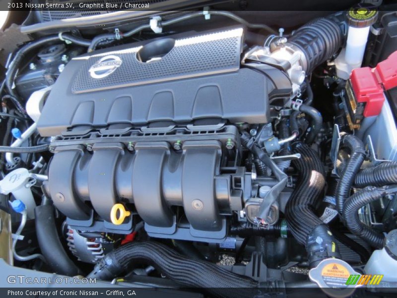 Graphite Blue / Charcoal 2013 Nissan Sentra SV