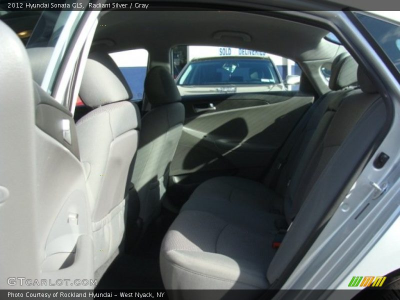 Radiant Silver / Gray 2012 Hyundai Sonata GLS