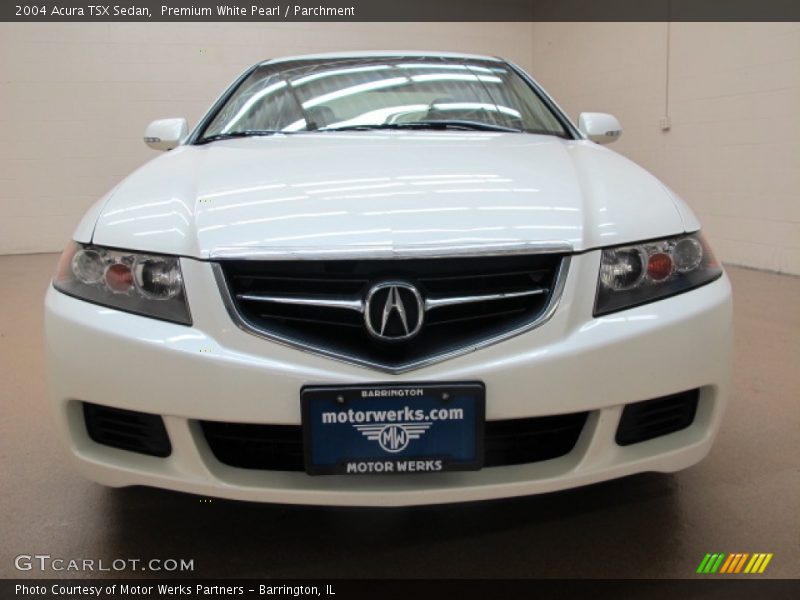 Premium White Pearl / Parchment 2004 Acura TSX Sedan
