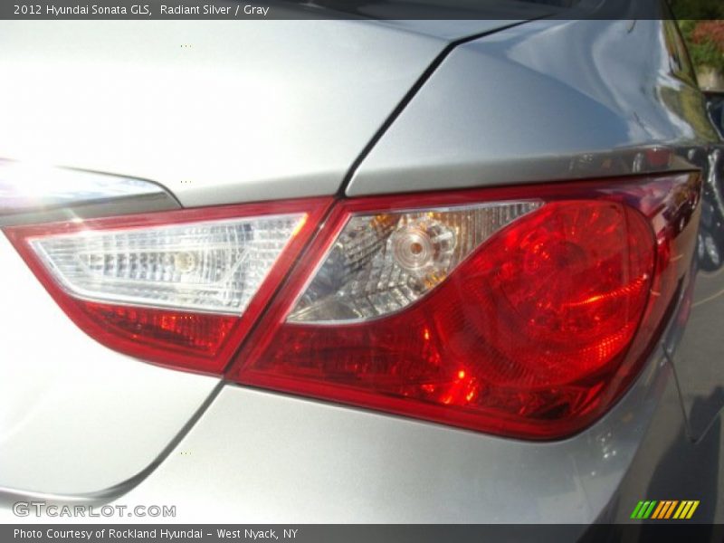 Radiant Silver / Gray 2012 Hyundai Sonata GLS