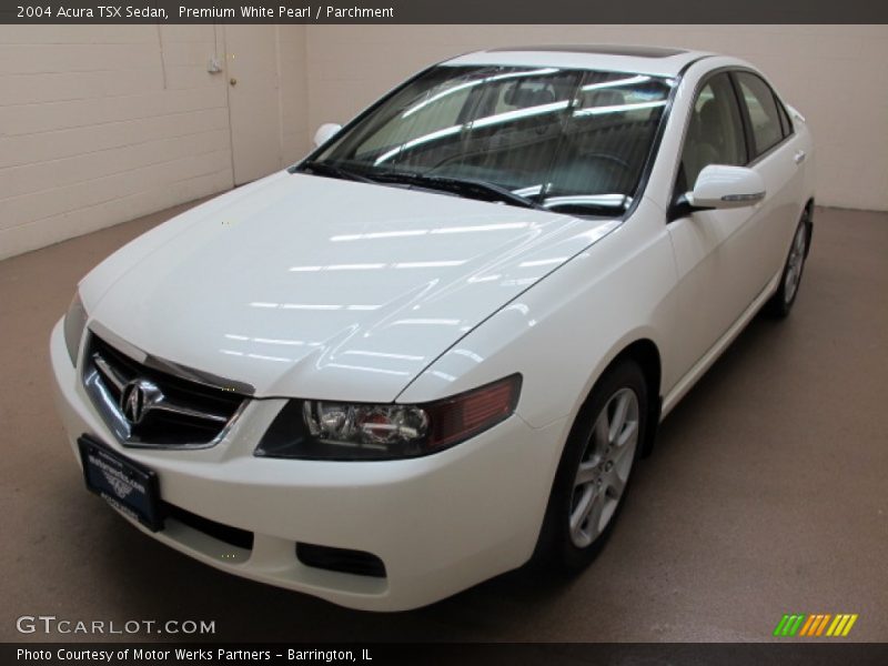 Premium White Pearl / Parchment 2004 Acura TSX Sedan