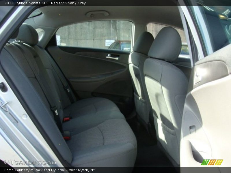 Radiant Silver / Gray 2012 Hyundai Sonata GLS