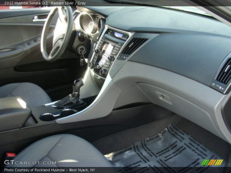 Radiant Silver / Gray 2012 Hyundai Sonata GLS