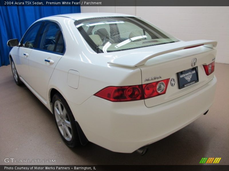 Premium White Pearl / Parchment 2004 Acura TSX Sedan
