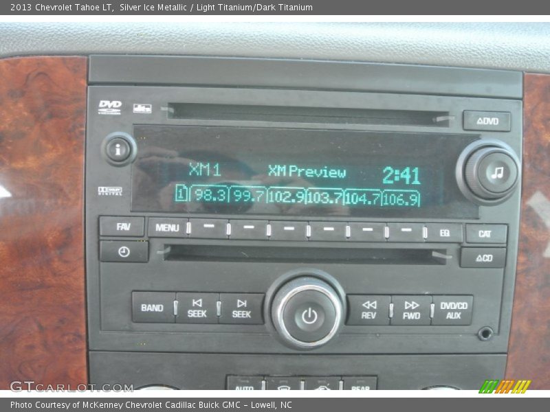 Silver Ice Metallic / Light Titanium/Dark Titanium 2013 Chevrolet Tahoe LT