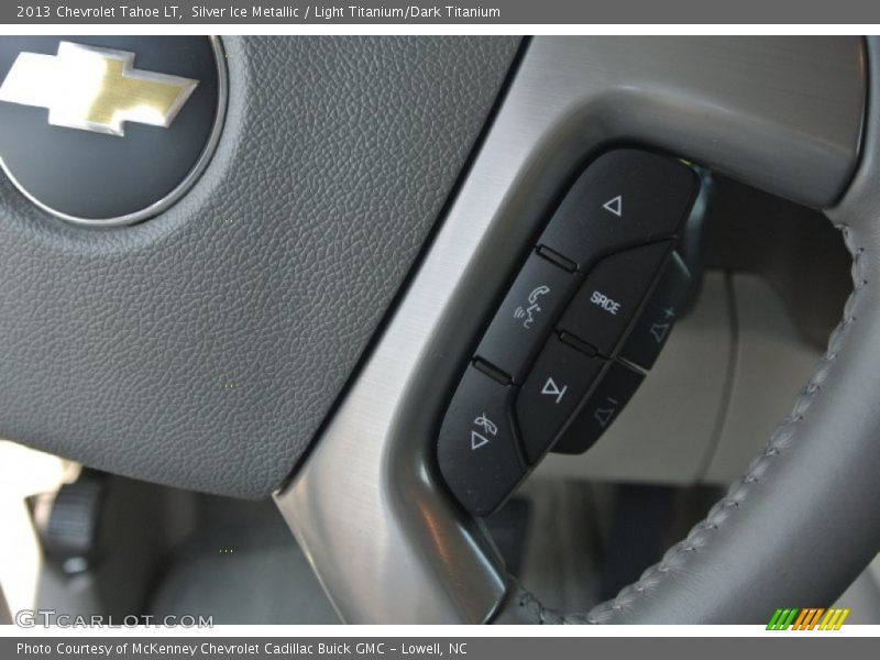 Silver Ice Metallic / Light Titanium/Dark Titanium 2013 Chevrolet Tahoe LT