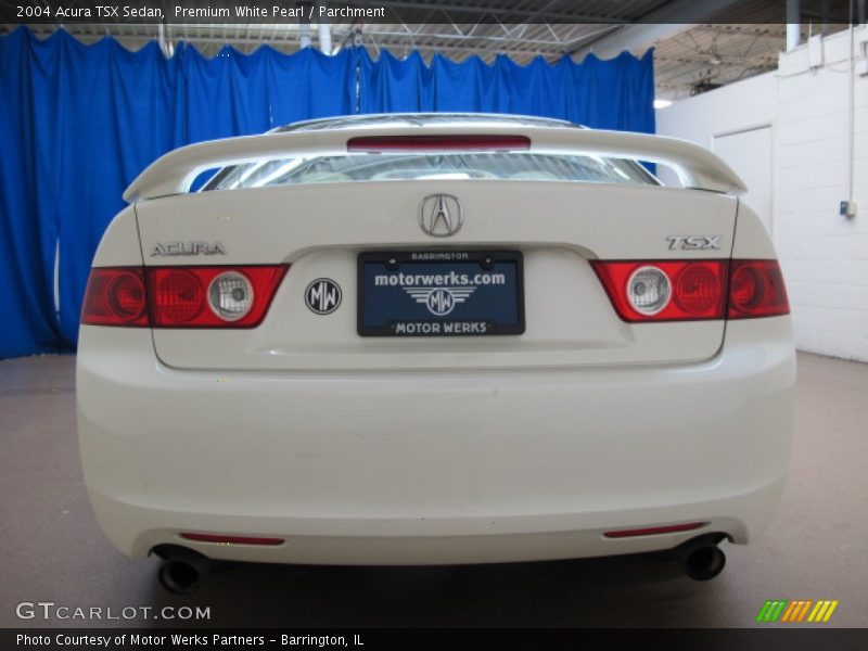 Premium White Pearl / Parchment 2004 Acura TSX Sedan