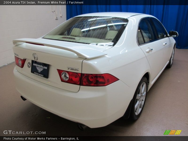 Premium White Pearl / Parchment 2004 Acura TSX Sedan